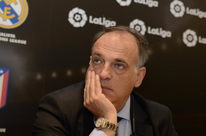 Javier Tebas, presidente de LaLiga