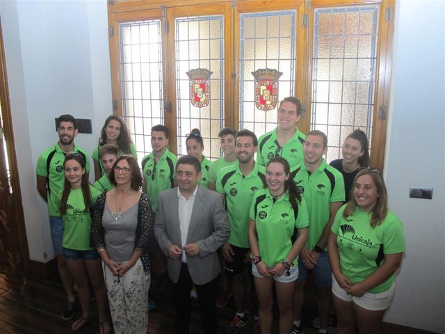 Recepción al Club Atletismo Jaén