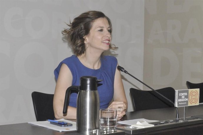 La portavoz adjunta del Grupo Parlamentario del PAR, María Herrero.