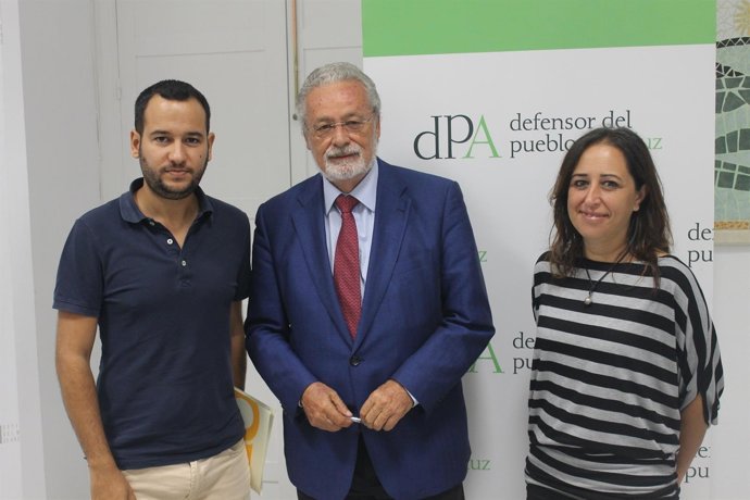 Imagen de Rojas y Honorato con Maeztu.