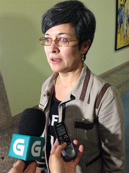 Patricia Vilán, portavoz del Grupo Parlamentario del PSdeG