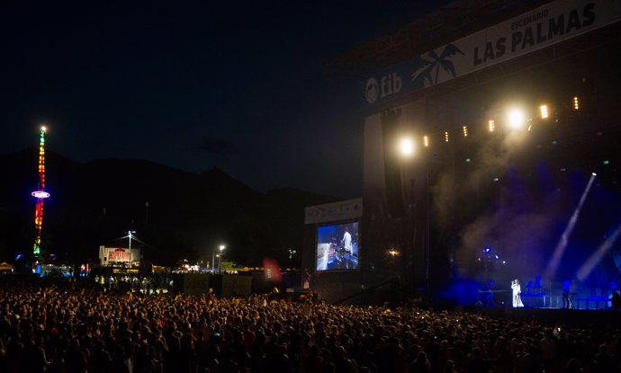 Concierto en el FIB