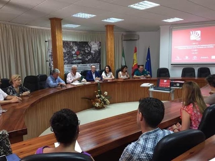 Reunión mantenida en la Mancomunidad de Los Pedroches