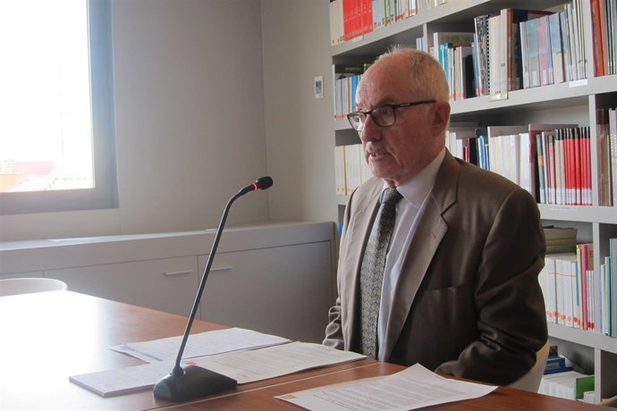 Rueda de prensa del Síndic de Greuges, Rafael Ribó