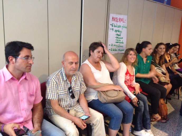Participantes en el Consejo Ciudadano Autonómico de Podemos Galicia 