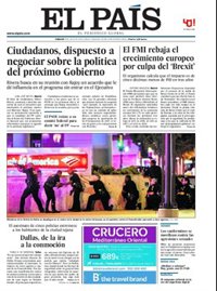 Las portadas de los periódicos de hoy, sábado 9 de julio de 2016