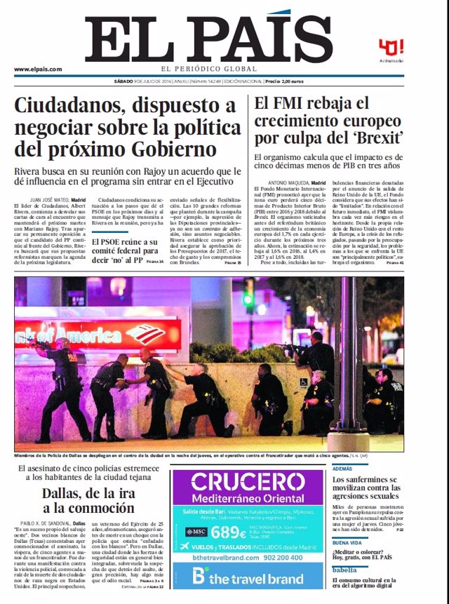 Portada El País