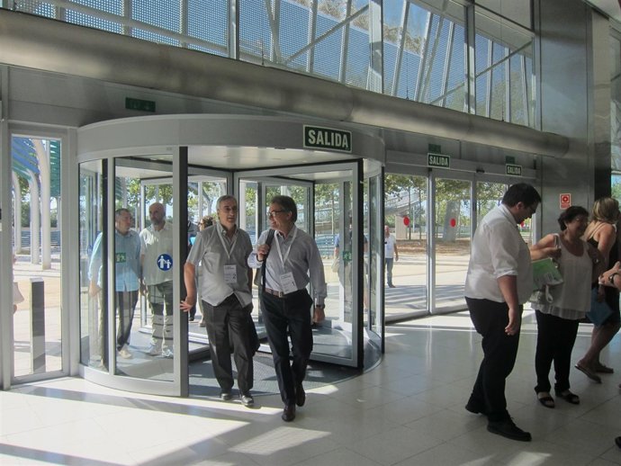 Artur Mas llega a la segunda jornada del congreso de la nueva CDC