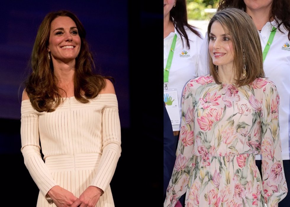 Se agotan los vestidos de Kate Middelton y la Reina Letizia