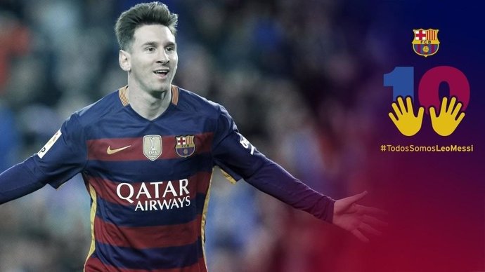 Campaña de apoyo a Lionel Messi 