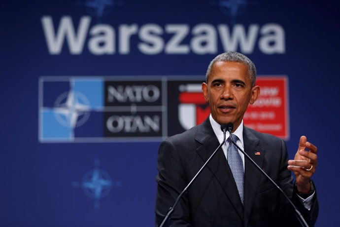 El presidente estadounidense, Barack Obama, en Varsovia