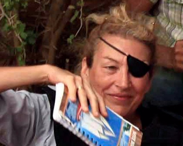 La periodista estadounidense Marie Colvin