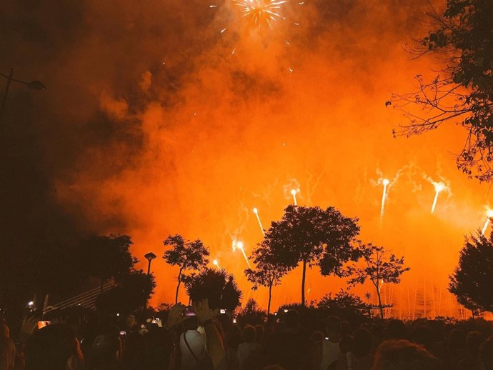 Espectáculo piromusical