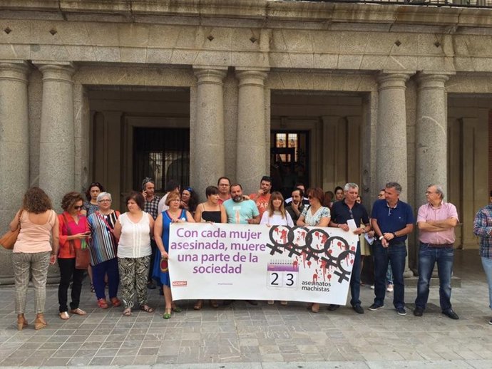 Concentración por asesinato machista en Huelva