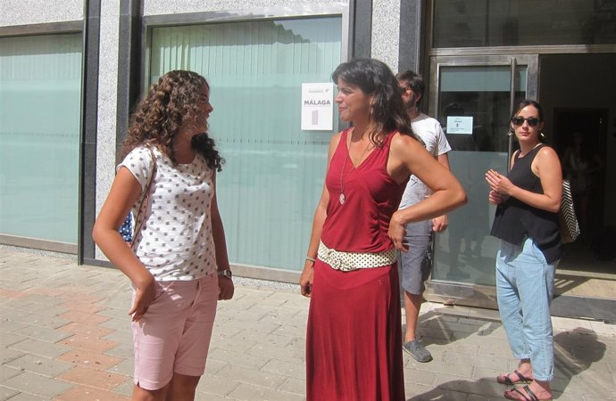 Teresa Rodríguez en Málaga 