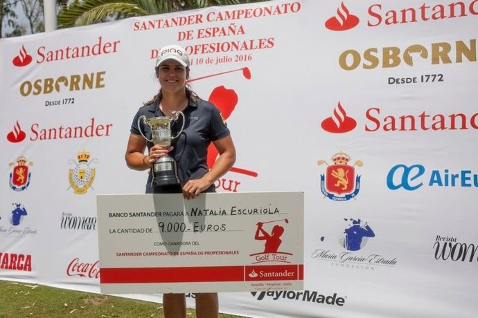 La golfista castellonense Natalia Escuriola