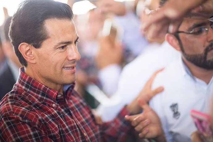 El presidente de México, Enrique Peña Nieto