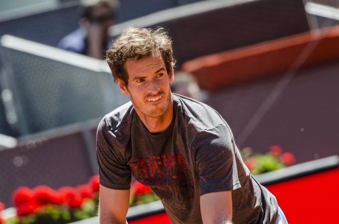 Andy Murray en el Mutua Madrid Open 2016