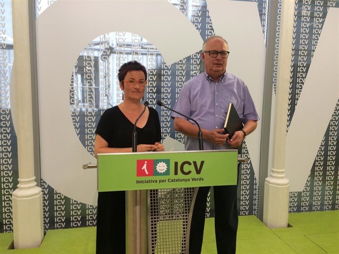 Marta Ribas y Jordi Guillot de ICV