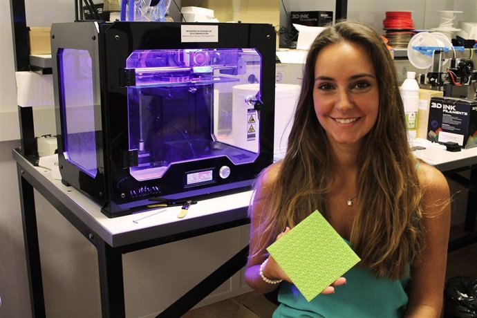 María Dolores Montero, alumna del Grado en Telecomunicaciones de la UCAM