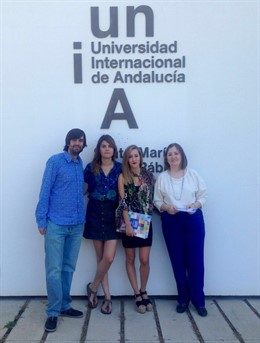 Fernando Valverde, Elvira Sastre, Sara Búho y Remedios Sánchez
