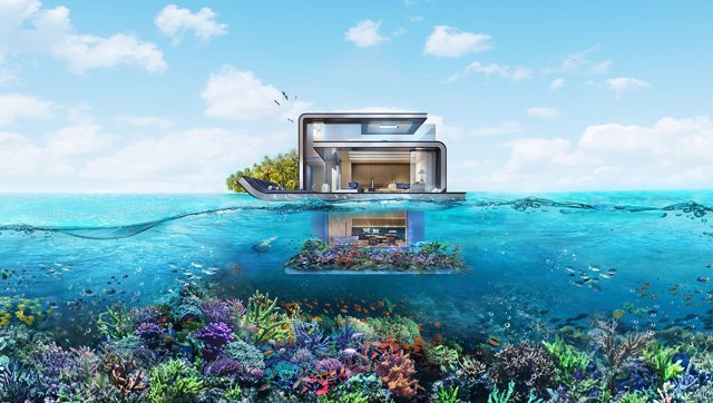 Casa debajo del mar que se construye en Dubai