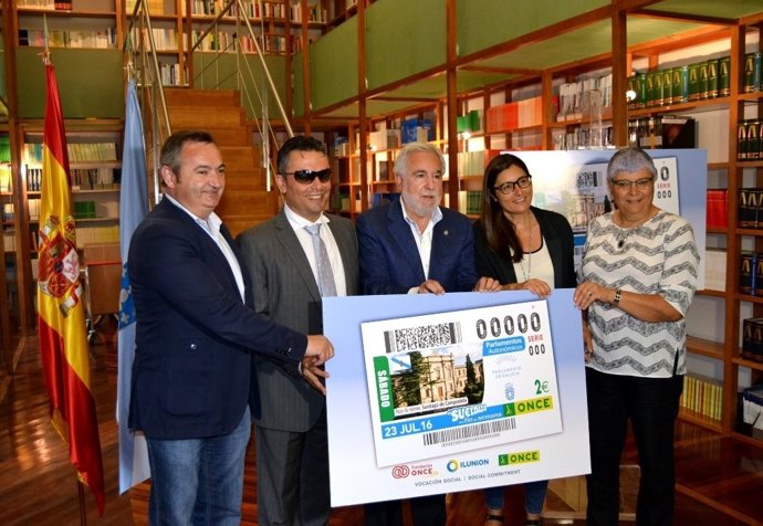 Cupón del Parlamento de Galicia 