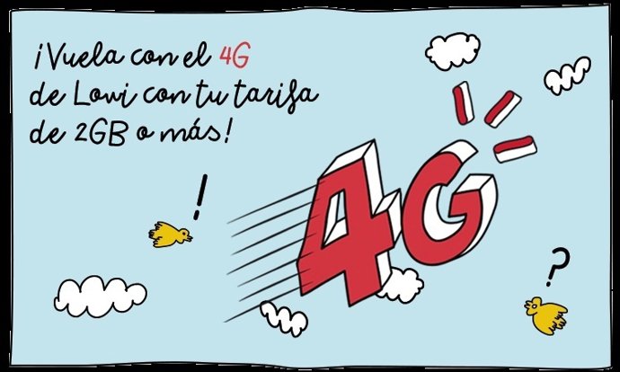 Lowi ofrece 4G