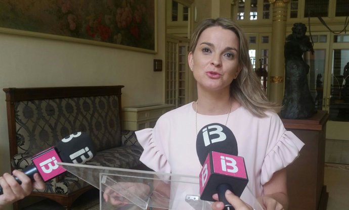 La portavoz del PP, Marga Prohens