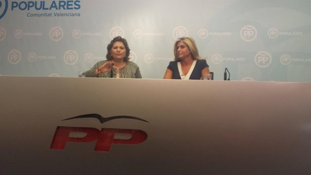 Isabel Bonig y Eva Ortiz