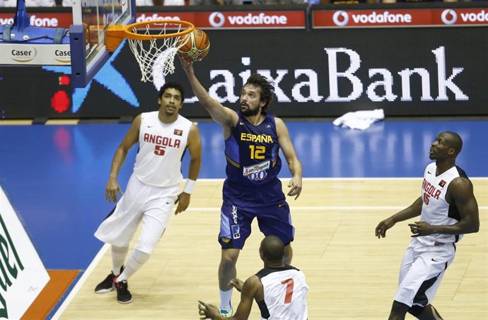 Sergio Llull selección española Angola
