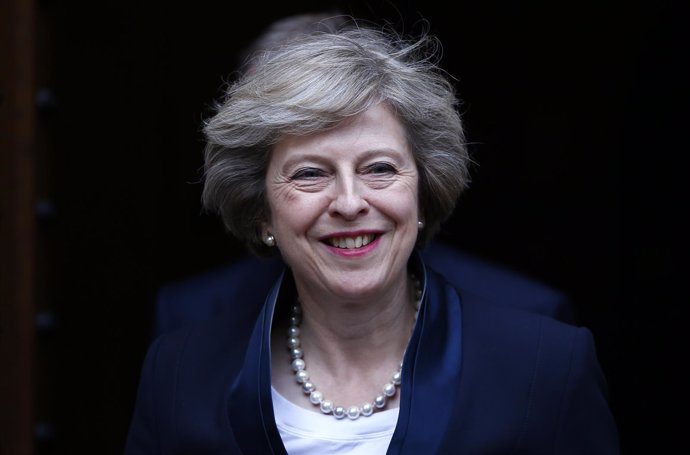 La futura primera ministra británica, Theresa May