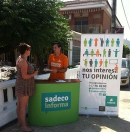 Sadeco sensibiliza a los vecinos de Cerro Muriano