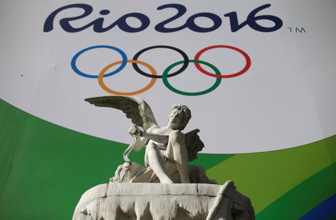 Pancarta de los Juegos Olímpicos de Río de Janeiro