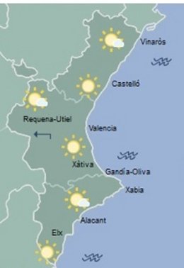 Previsión de este martes 