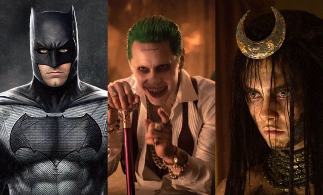 Batman, Joker y Encantadora en Suicide Squad