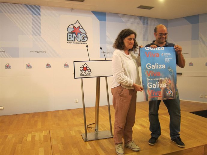 El BNG presenta el programa y lema de la manifestación del 'Día da Patria'