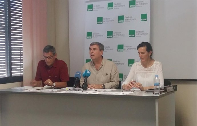 Rueda de prensa de Satse Andalucía sobre el plan de verano del SAS
