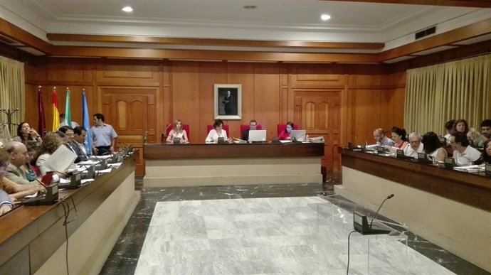 Un momento del Pleno del Ayuntamiento