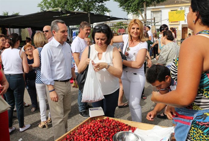 Juan Bueno y Virginia Pérez en Castilleja. 