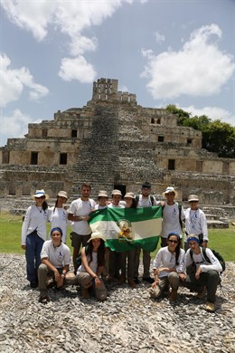 Estudiantes andaluces recorren Yucatán con la Ruta BBVA
