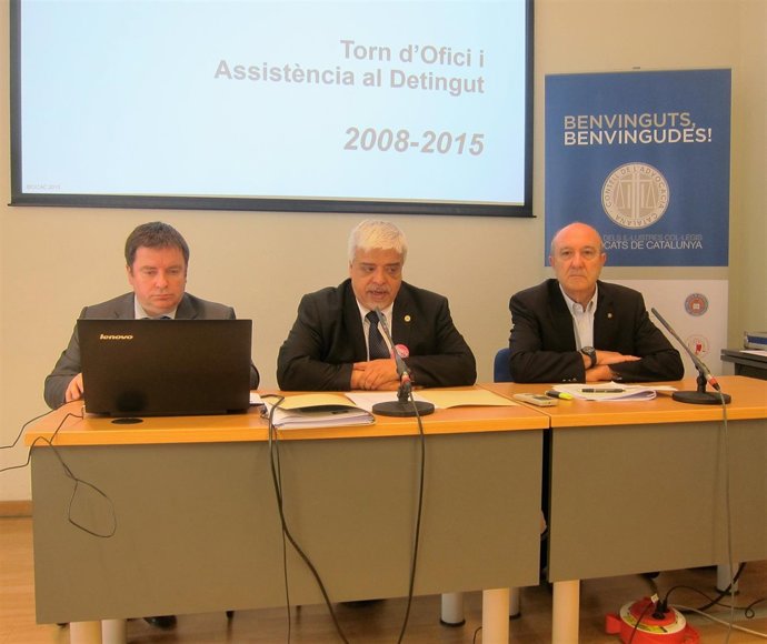 Rueda de prensa de Oriol Rusca (CAC) sobre el Turno de Oficio