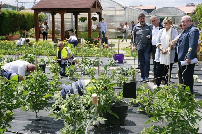 Sota en el Centro de Formación de Camargo 