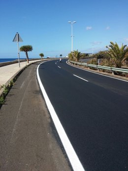 Asfaltado de la autovía