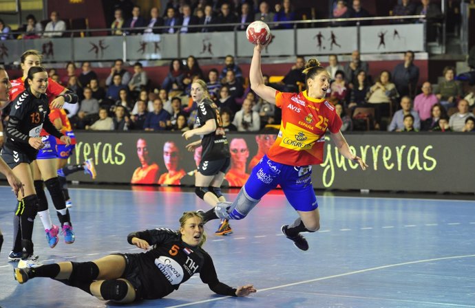 Selección española balonmano femenino Holanda