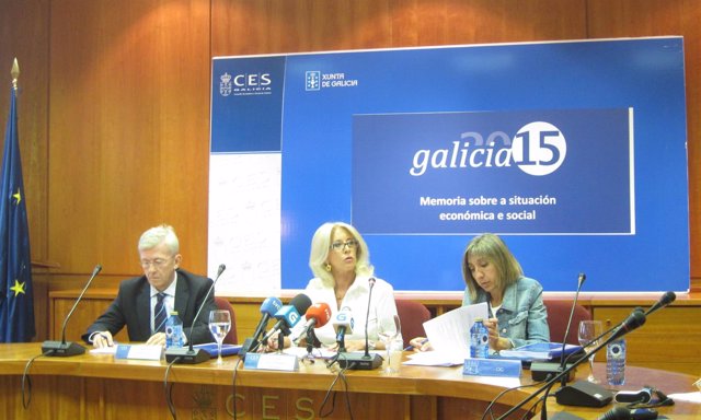 Presentación del informe del CES sobre la situación de Galicia en 2015