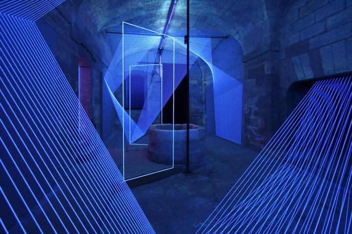 La instalación de Jeongmoon Choi en  el espacio de Visions 