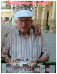 Buscan a un anciano desaparecido desde este pasado martes
