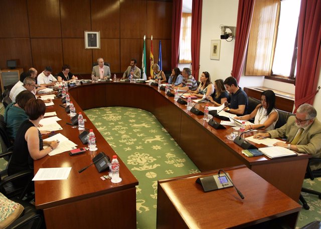 Reunión de la Junta de Portavoces del Parlamento andaluz