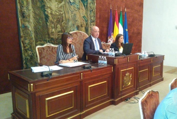 Ruiz preside el Pleno de la Diputación